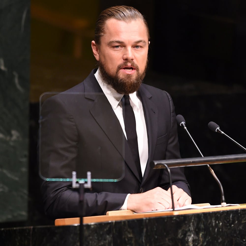 Leonardo Dicaprio S Un Speech Video Popsugar Celebrity Read the full transcript of dicaprio's speech on tuesday below. leonardo dicaprio s un speech video