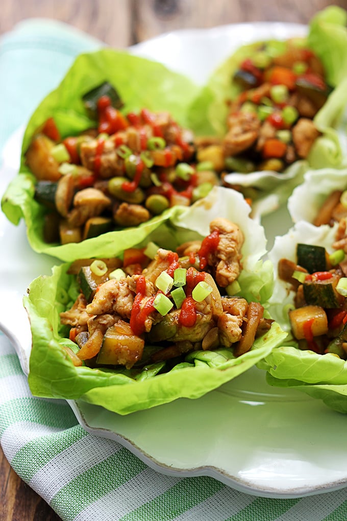 Chicken Lettuce Wraps