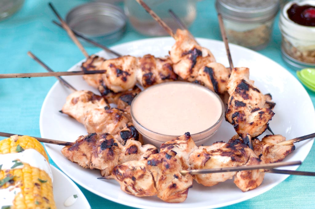 Chipotle-Honey-Lime Chicken Kebabs