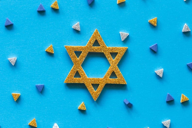 Make A DIY Hanukkah Sensory Bin