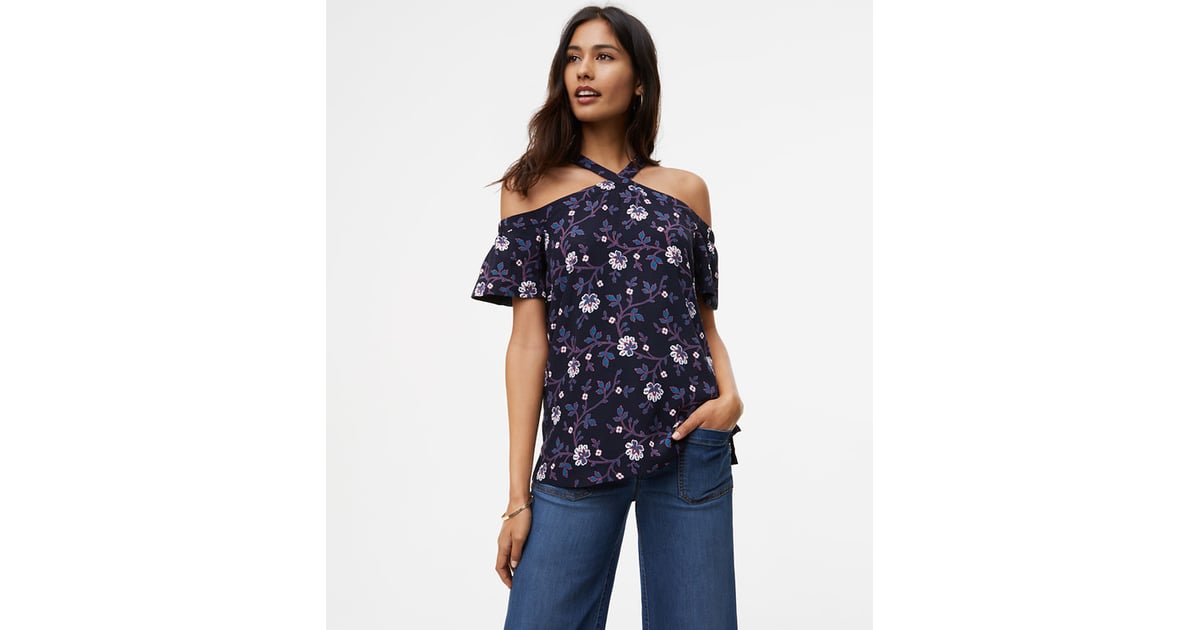 loft cold shoulder tops