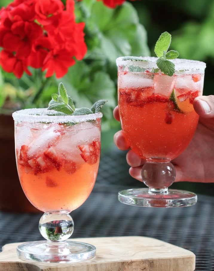 Strawberry Rhubarb Margarita | The 50 Best Margarita Recipes | POPSUGAR ...