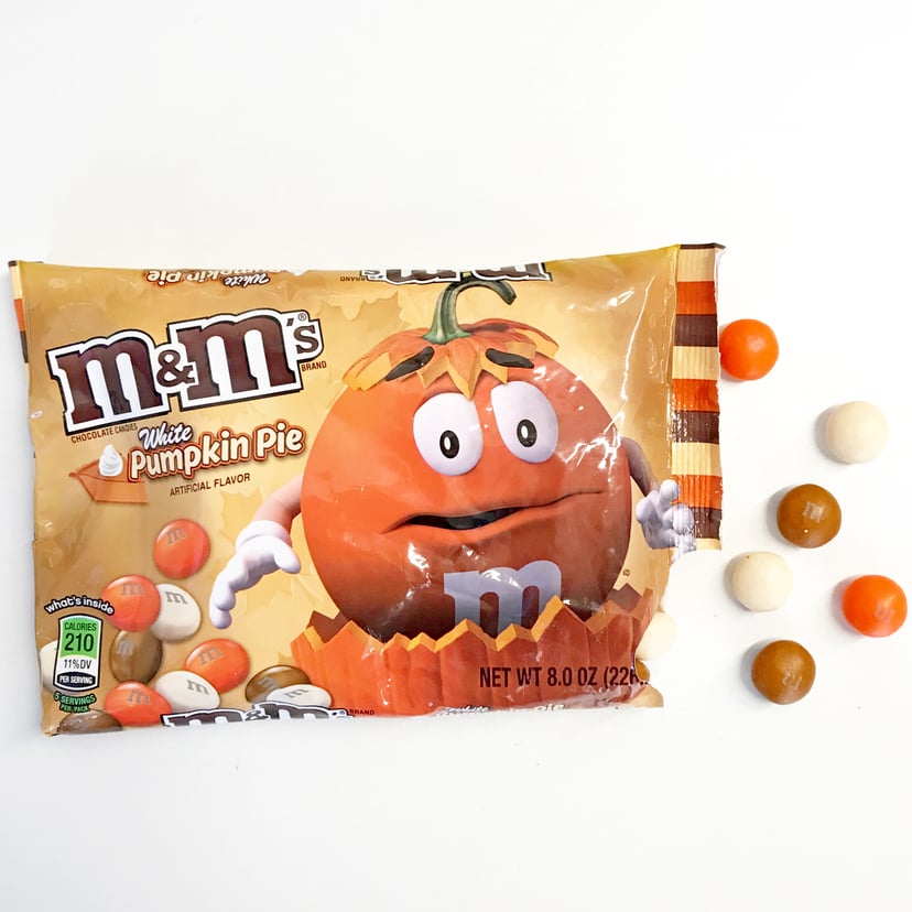 M&M's Has Brought Back Its White Pumpkin Pie and Candy Corn Flavors for  Halloween