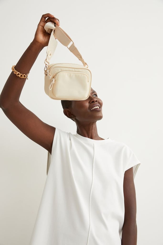 A Nylon Bag H&M Nylon Shoulder Bag Best Crossbody Bags For Fall 2021