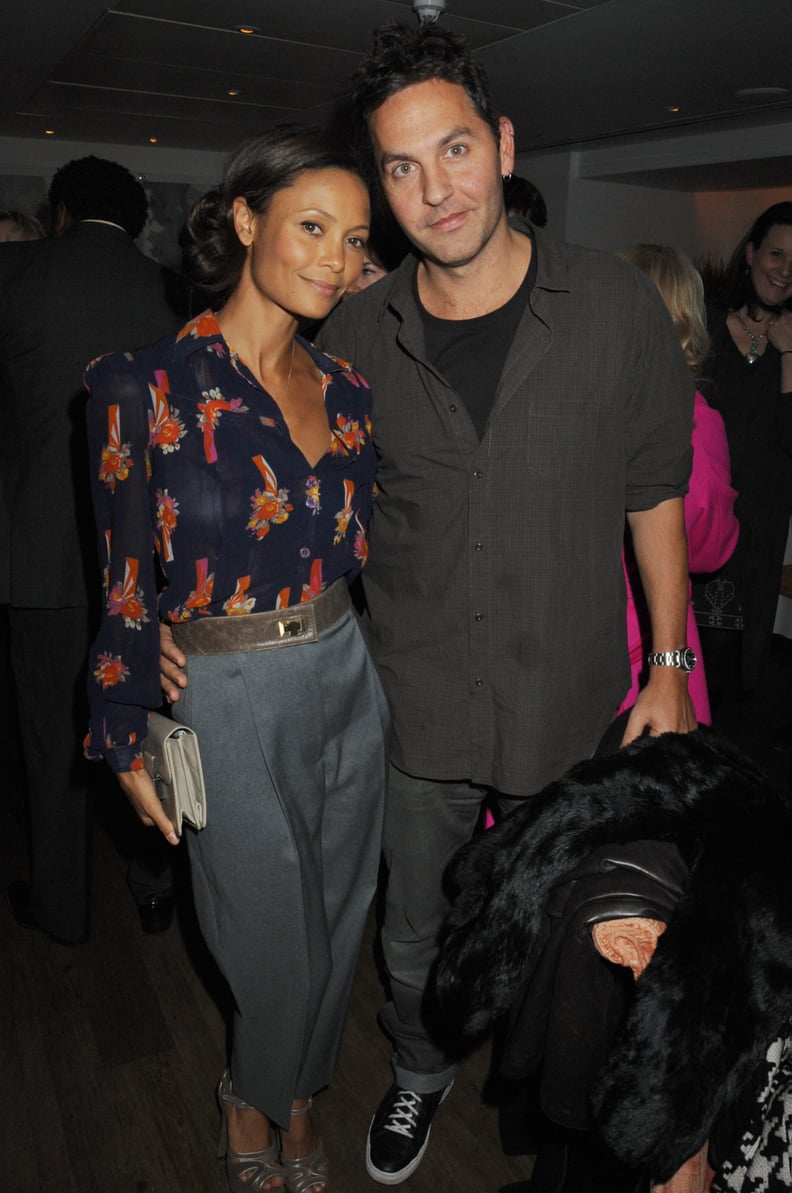 Thandie Newton and Ol Parker in London, 2010