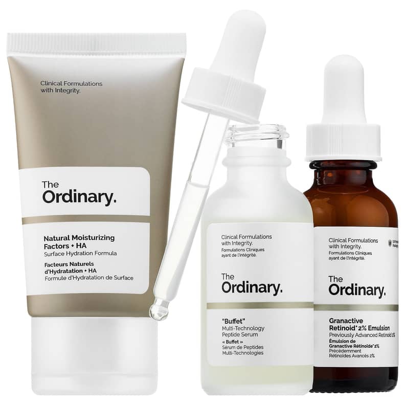 The Ordinary Face Serum Set! 100% Plant-Derived Squalane Prevent Ongoing  Loss Of Hydration! Niacinamide 10% + Zinc 1% Reduces Skin Blemishes!