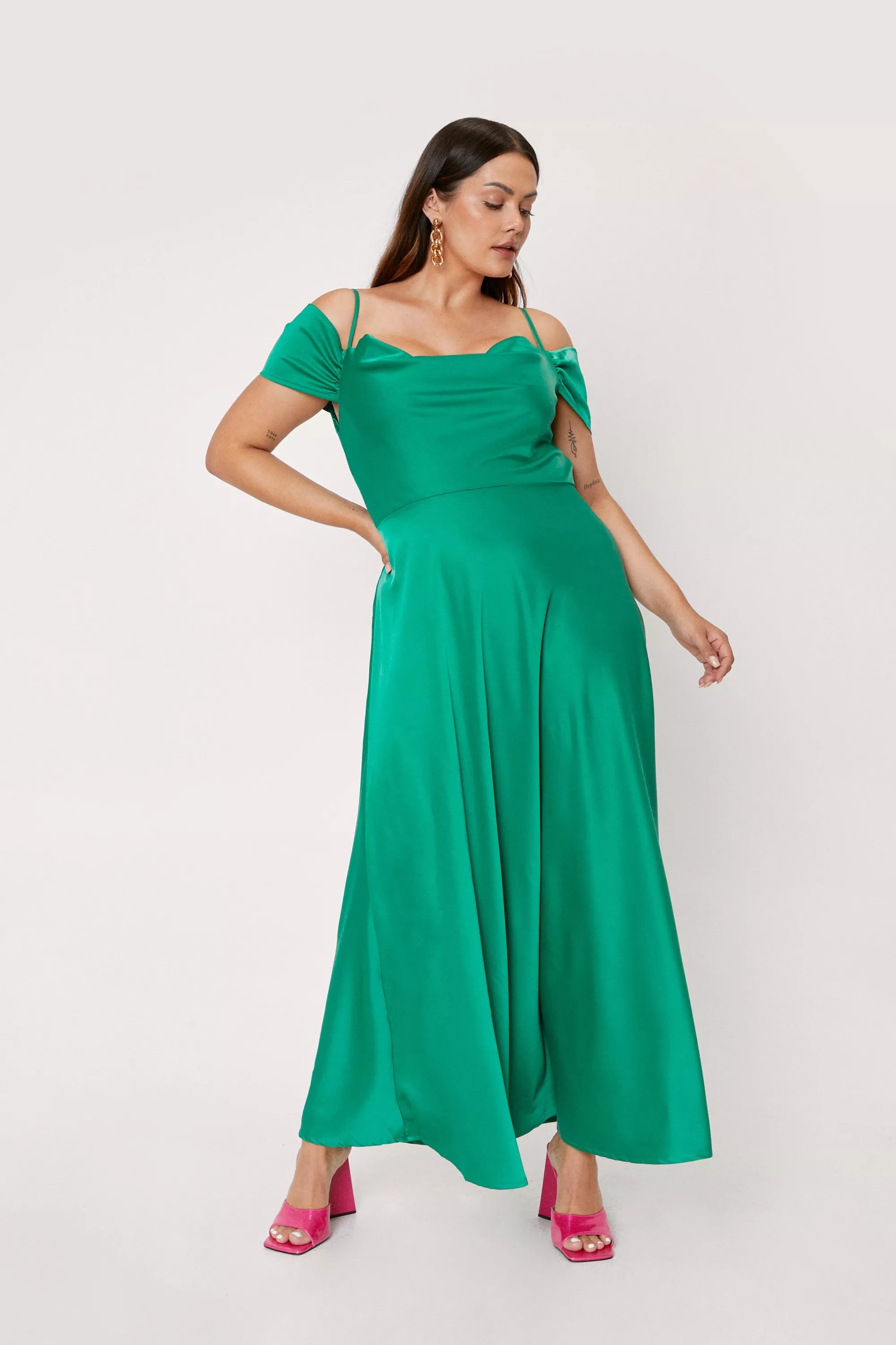 Shop Tiffany Haddish's Emerald Azeeza Dress in Venice | PS Fashion