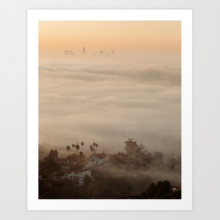 "Los Angeles 11.13.19" Art Print by Devin Pedde
