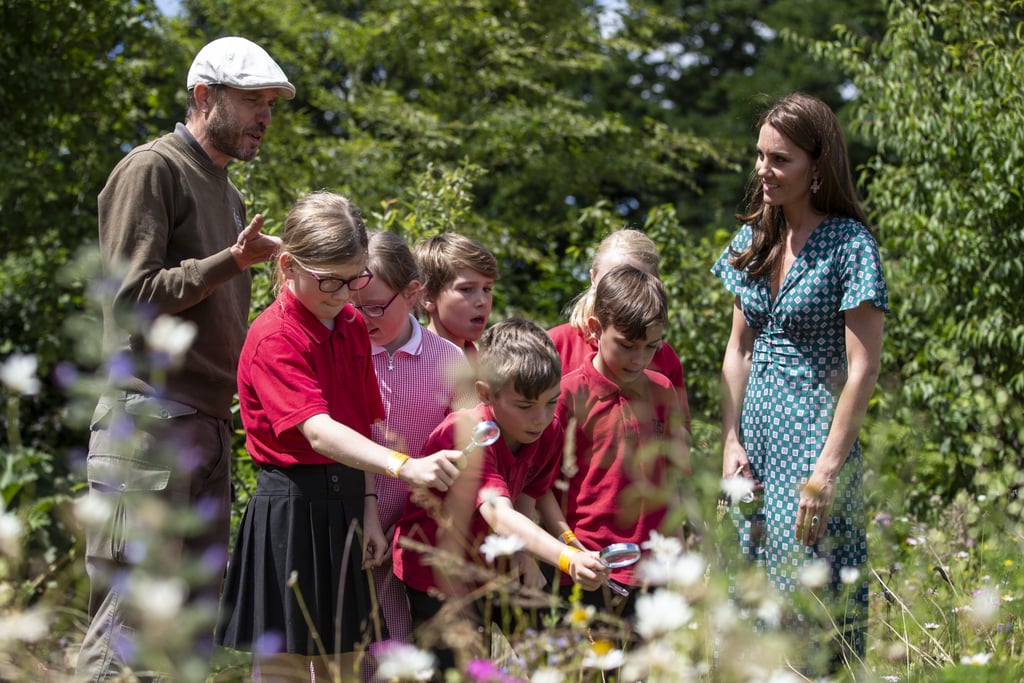 Kate Middleton Hampton Court Palace Garden Visit 2019