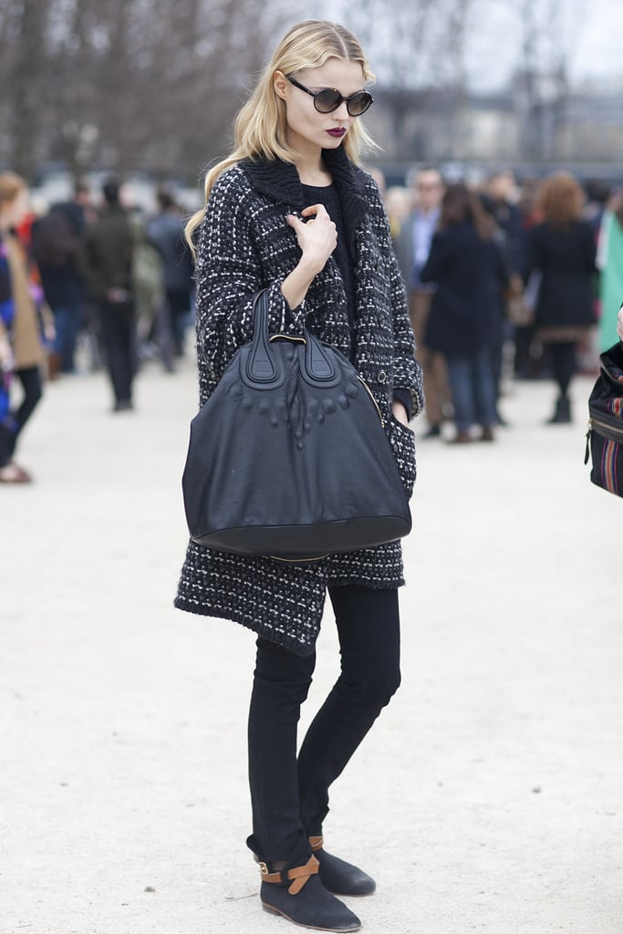 Paris Fashion Week Street Style Fall 2012 Paris Fashion Week Street Style Fall 2012