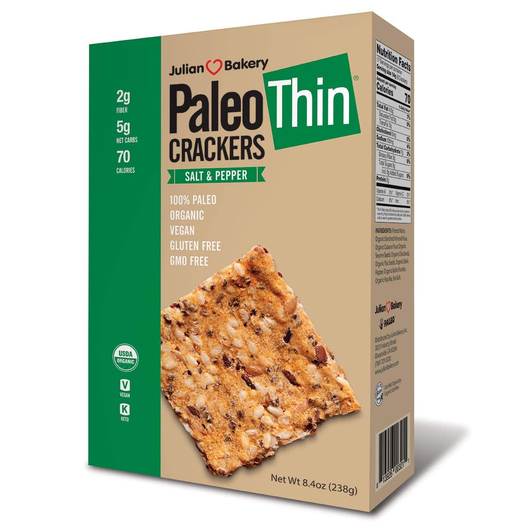 Julian Bakery Paleo Thin Crackers Best Low Carb Chips on Amazon