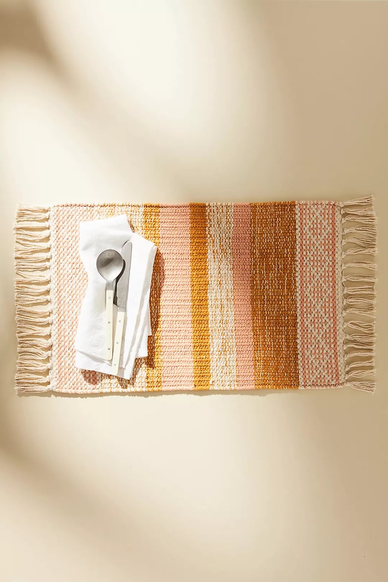 For Your Dining Table: Nectar Striped Placemat