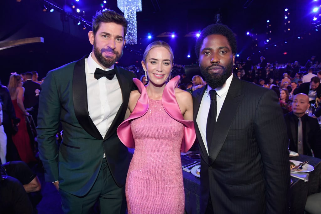 Emily Blunt and John Krasinski at the 2019 SAG Awards