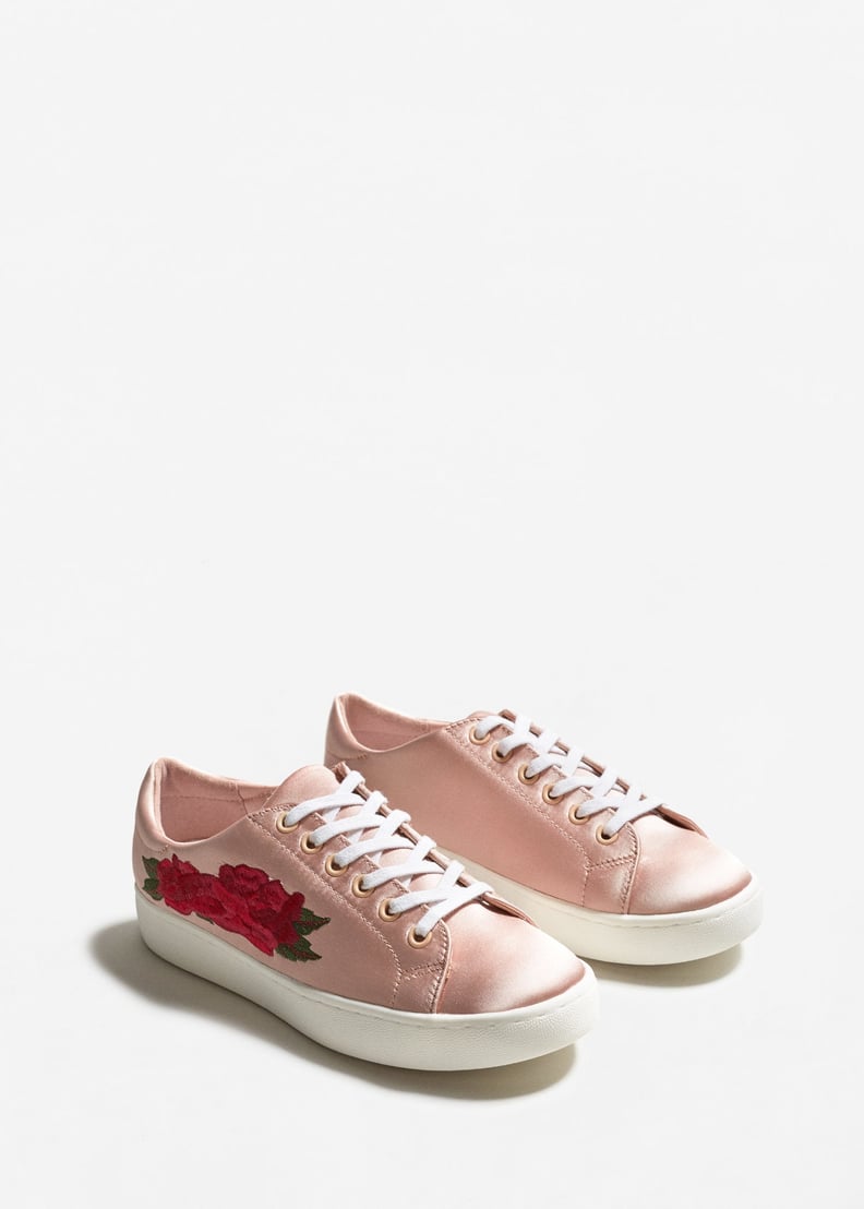 Mango Embroidered Sneaker