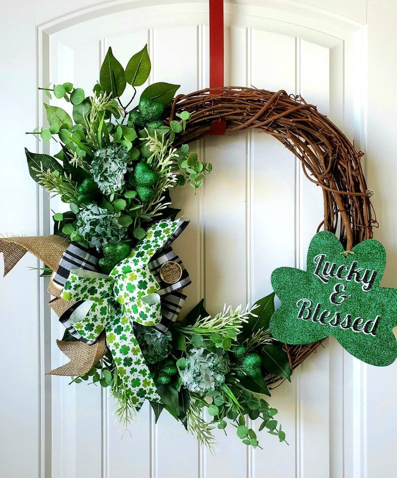 St. Patrick's Day Wreath