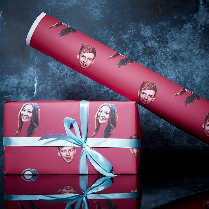 Personalised Face Wrapping Paper