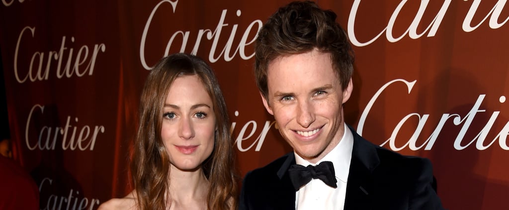 Eddie Redmayne and Hannah Bagshawe at Palm Springs Film Fest