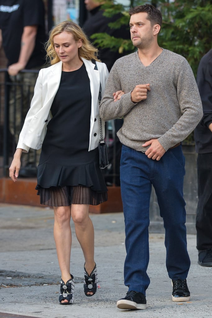 Diane Kruger's Polished LBD