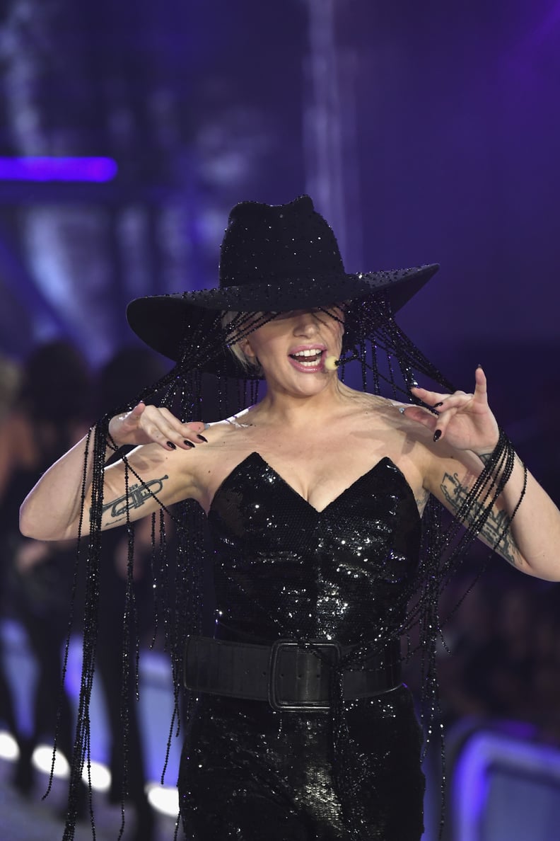 Lady Gaga Wore a $1 Million Hat at the Victoria's Secret Fashion Show