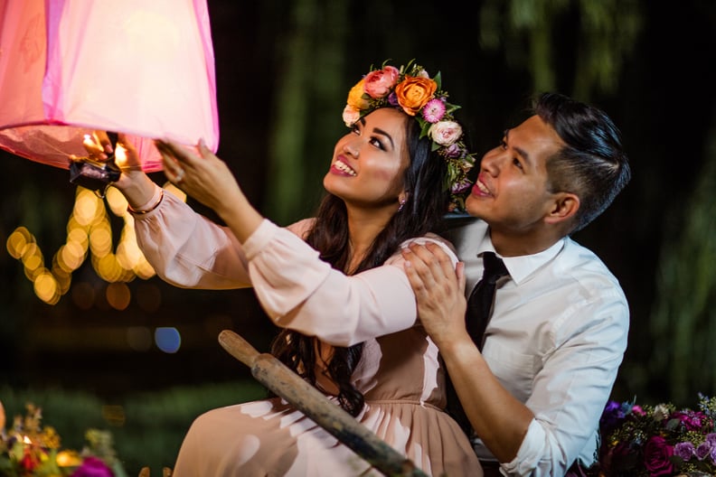 Sarah and Gilbert's Tangled-Themed Engagement Shoot