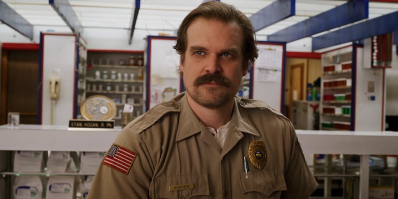 Jim Hopper, played by David Harbour, reappears in 