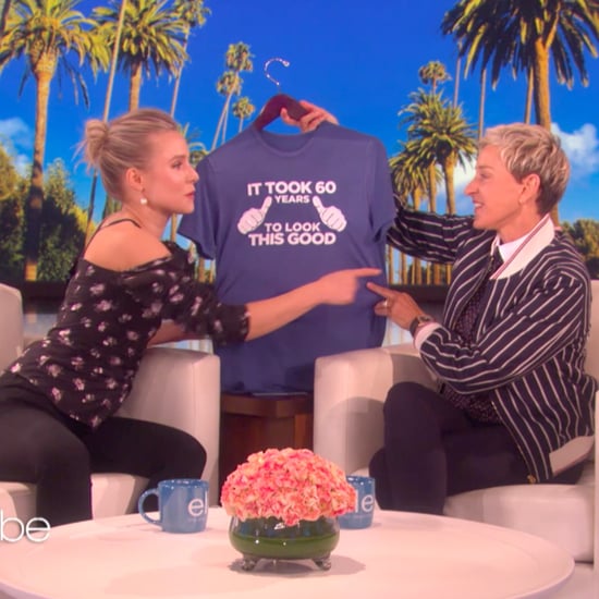 Kristen Bell and Dax Shepard on Ellen Show Jan. 2018