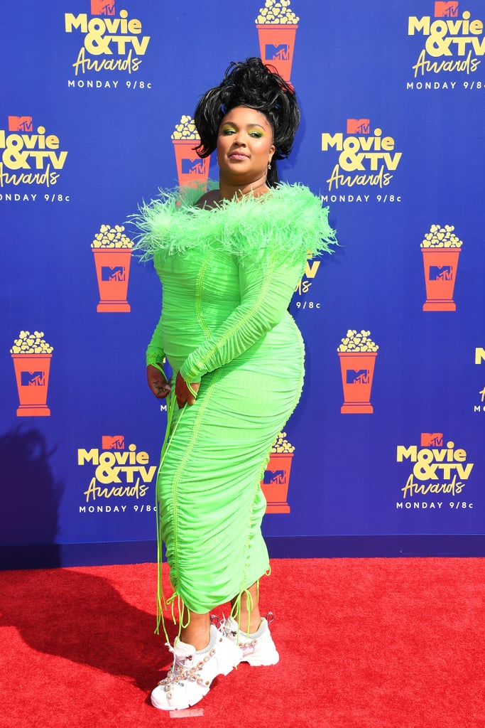 Lizzo's Neon Dress at the 2019 MTV Movie and TV Awards