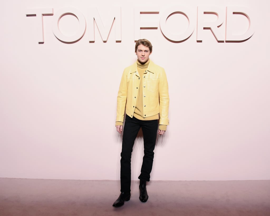 Joe Alwyn at Tom Ford Fall 2019