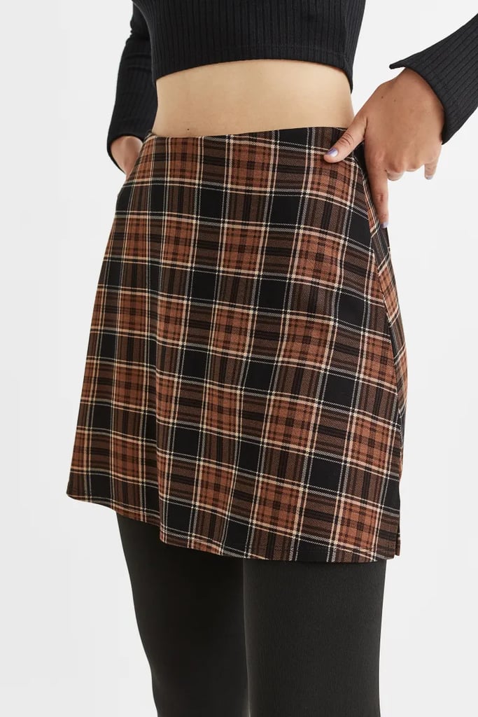 A Preppy Skirt: H&M Flared Jersey Skirt