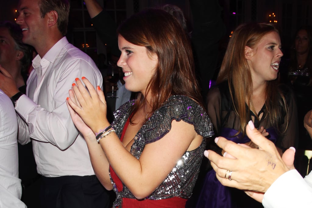 Princess Eugenie's Neon Orange Nails