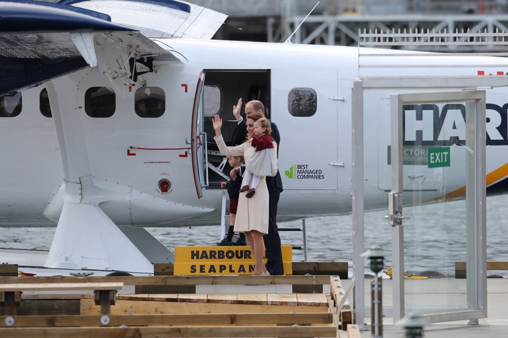 The British Royal Family Leaving Canada Pictures 2016 | POPSUGAR