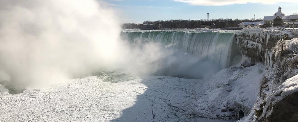 Photos of Niagara Falls Frozen January 2019