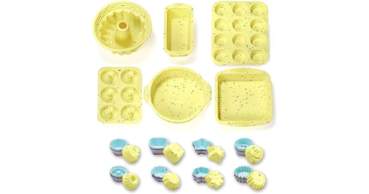 46 Piece Silicone Bakeware Set Gifts For the New Home Cook POPSUGAR