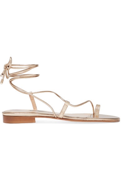 Emme Parsons Susan Metallic Leather Sandals