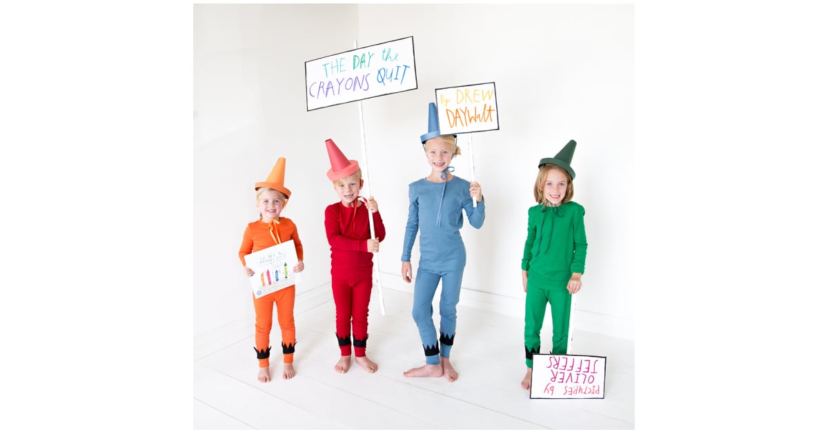 The Day the Crayons Quit Creative Children's Book Halloween Costume