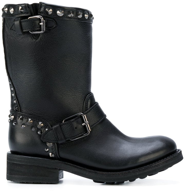 Ash Cone Studded Mid-Calf Boots