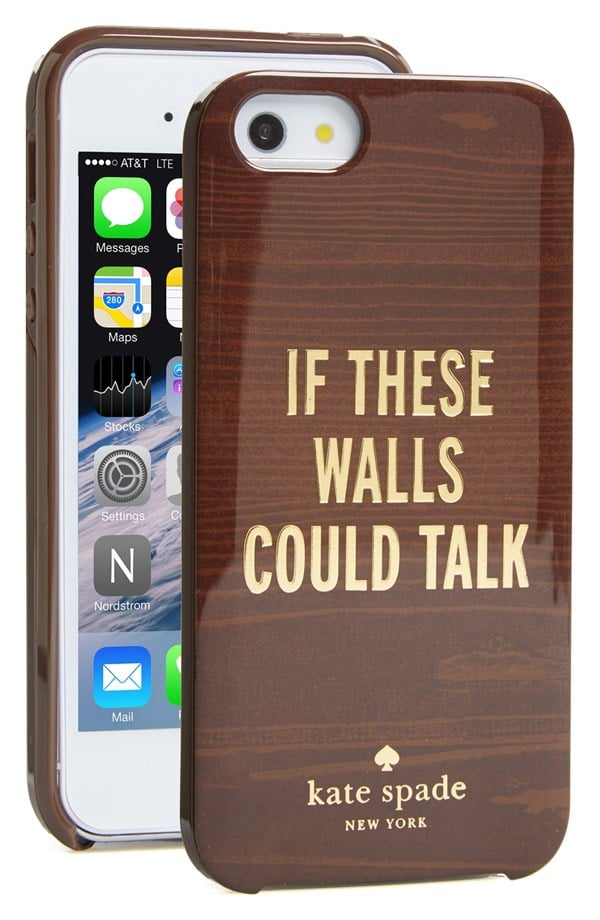Kate Spade If These Walls Could Talk iPhone 5 Case