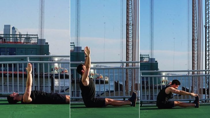 Straight Leg Roll-Ups