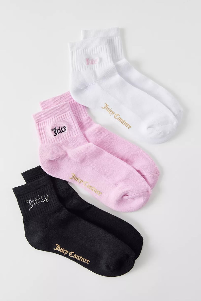 Nostalgic Gift: Juicy Couture UO Exclusive Quarter Sock 3-Pack