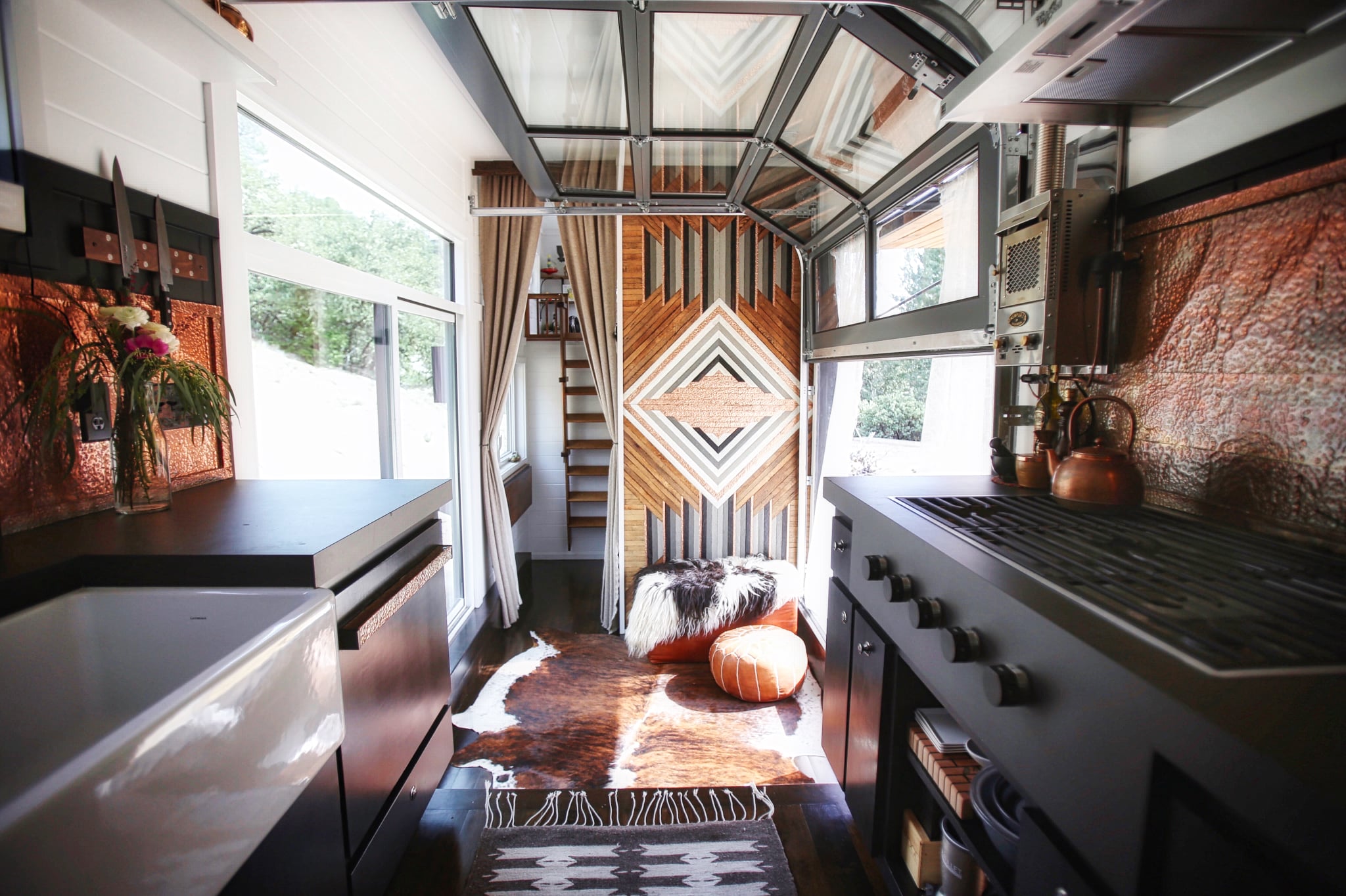High End Appliances Give This Small Space An Extra Level Of Luxury This 300 Square Foot Tiny Home Is Perfect For This Family Of 3 And We Wish There Was Room For Us