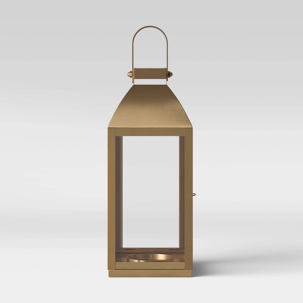 Threshold Brass Lantern Candle Holder Fall Decor From Target POPSUGAR Home Photo 11