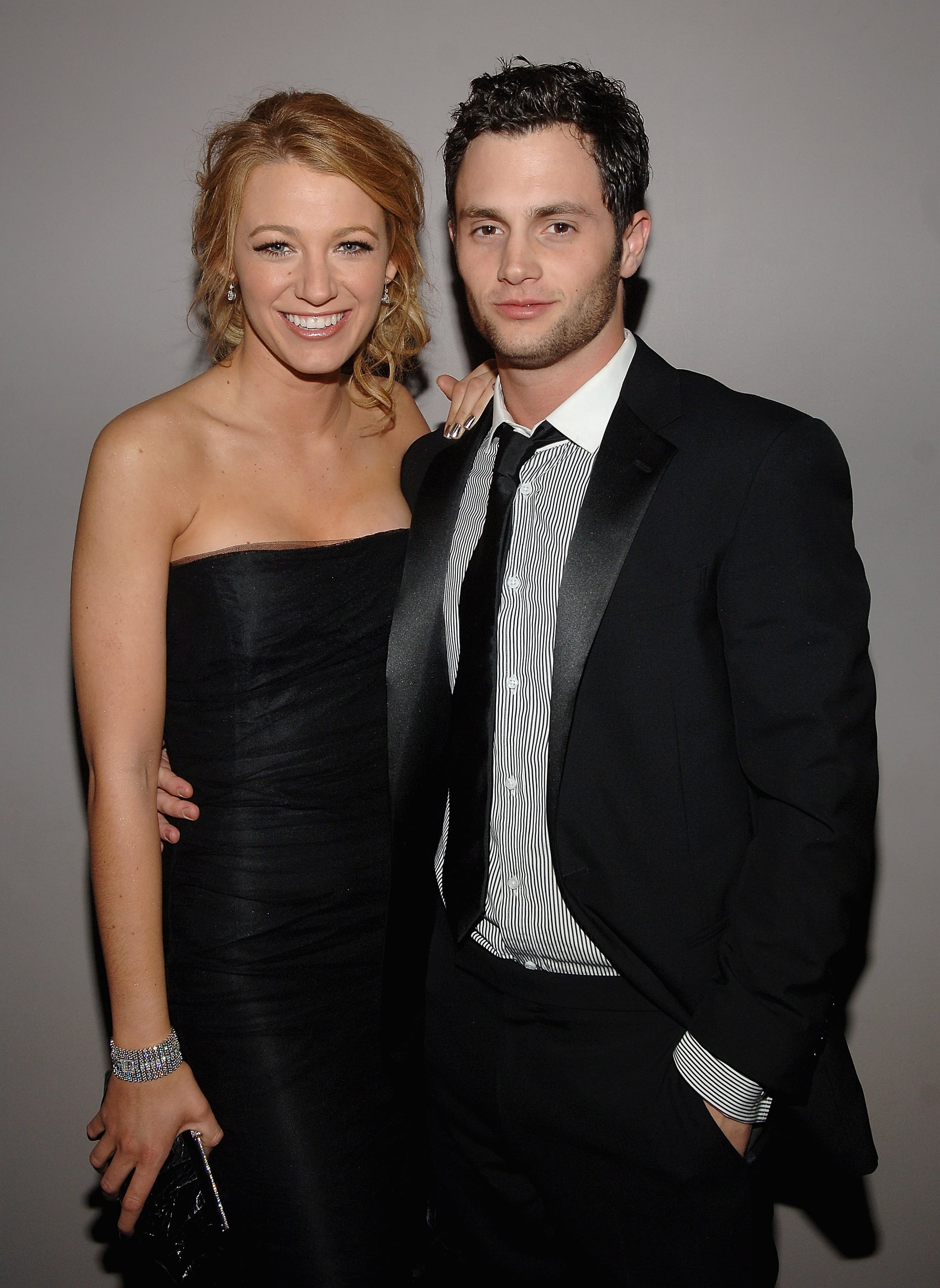 NEW YORK - MAY 05:  Blake Lively and Penn Badgley attend the Nina Ricci After Party For Met Ball Hosted By Olivier Theyskens and Lauren Santo Domingo at Philippe in New York on May 5,2008  (Photo by Jamie McCarthy/WireImage)