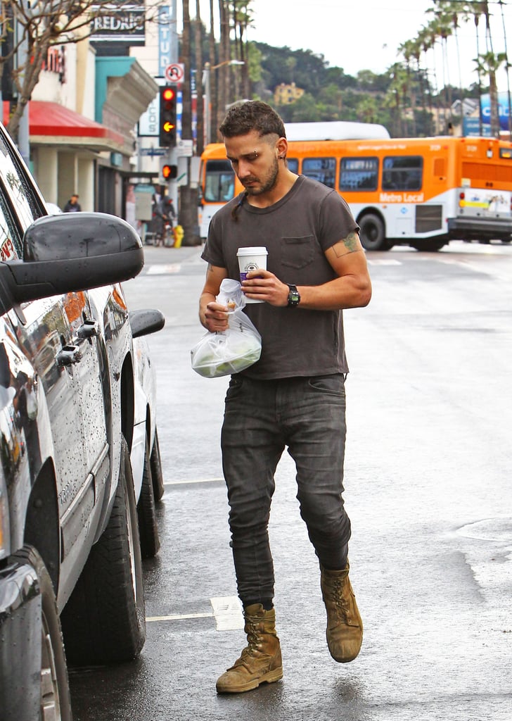 Shia LaBeouf's Rattail and Eyebrow Piercing