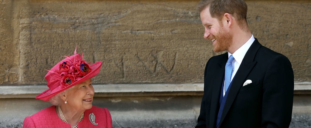 Prince Harry and Queen Elizabeth II Pictures