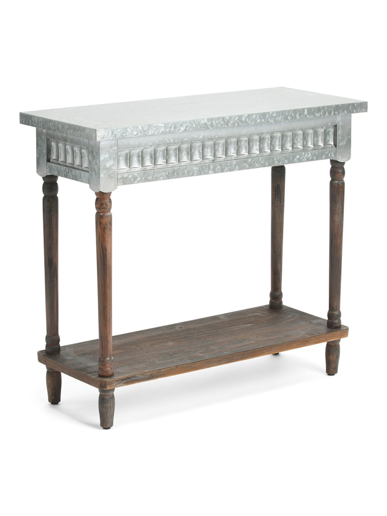 Wood Console Table