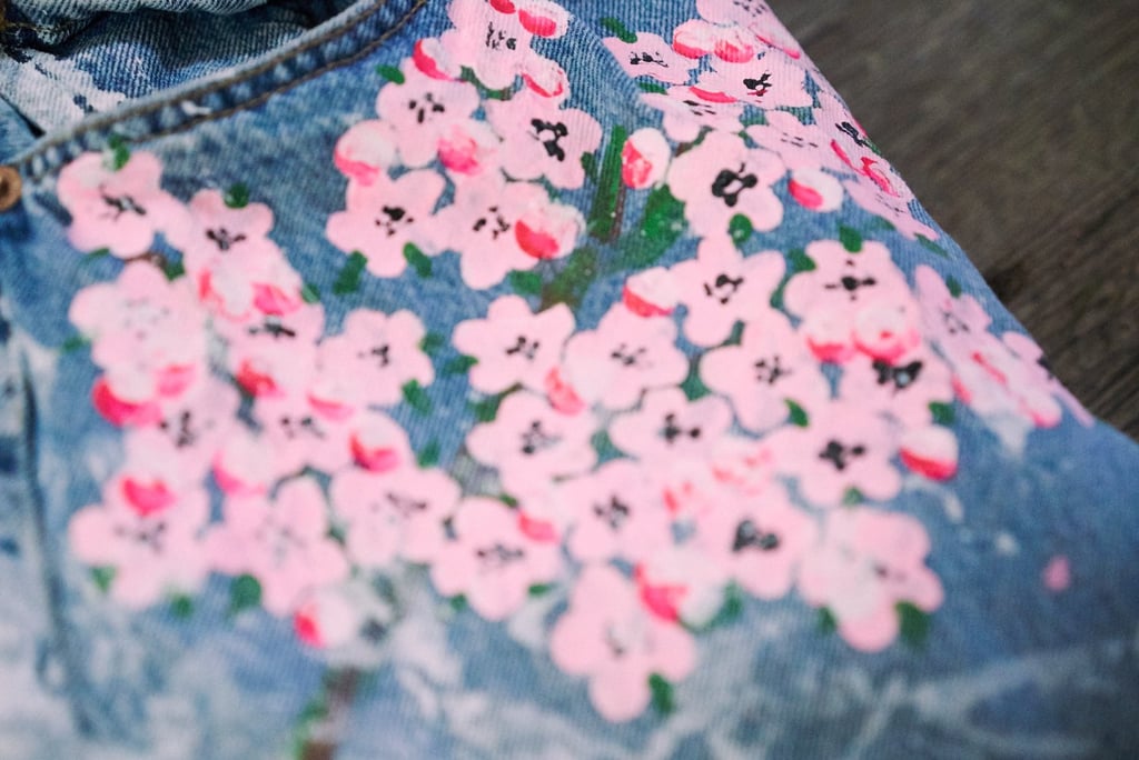 Rialto Cherry Blossoms Boyfriend Jeans ($495)