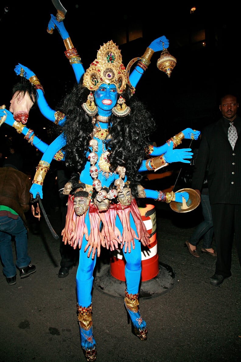 Heidi Klum's 2008 Halloween Costume: Kali