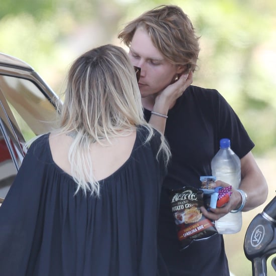 Kaley Cuoco Kissing Her Boyfriend in LA May 2016