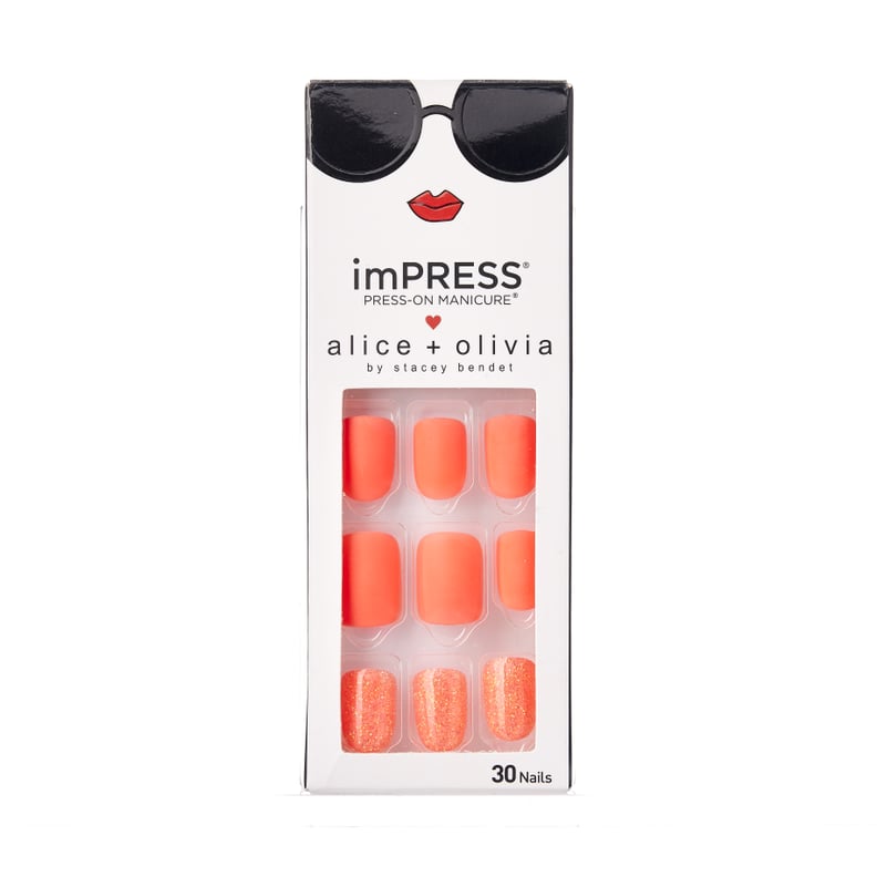 Alice + Olivia x Kiss imPRESS Press-On Manicure in XOXO