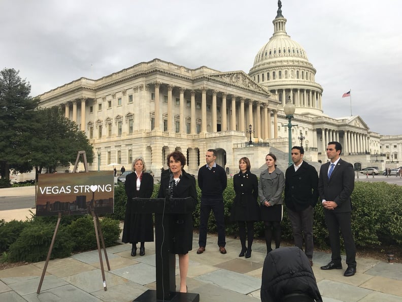 Congresswoman Rosen Speaking about Las Vegas Shooting at Capitol